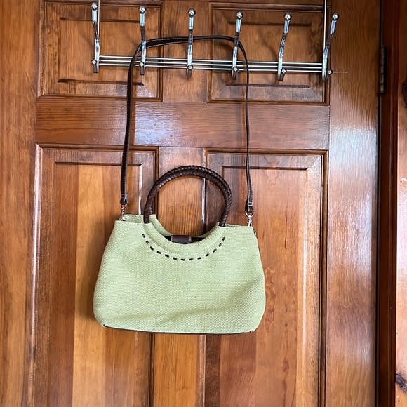 Relic Handbags - Relic Green Woven Whip Stitch Handbag